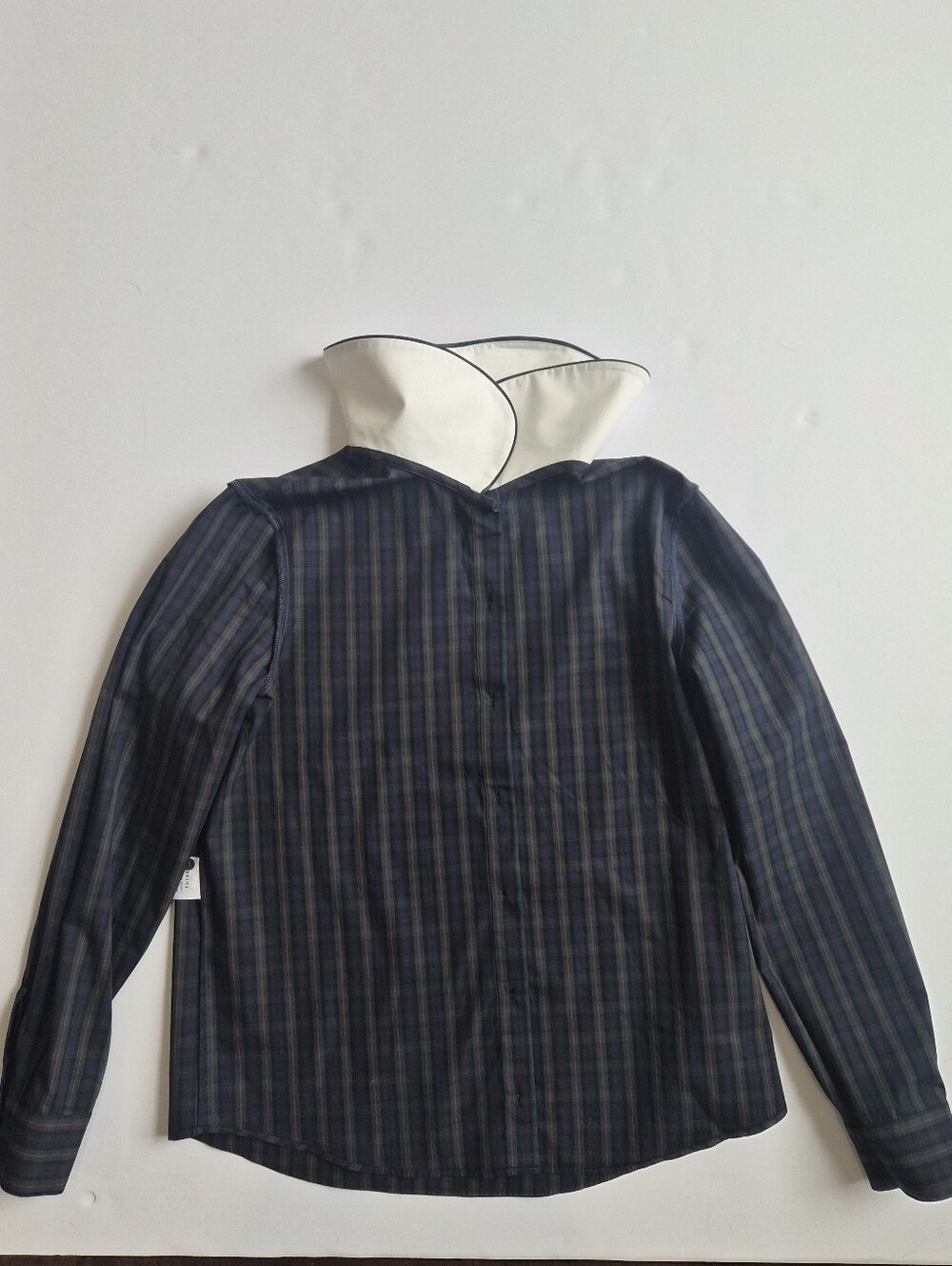 *NWT* [Sezane X MDLO] Gema Shirt in Morley Checks, Size 38/6, Maria De La Orden - Picture 11 of 16